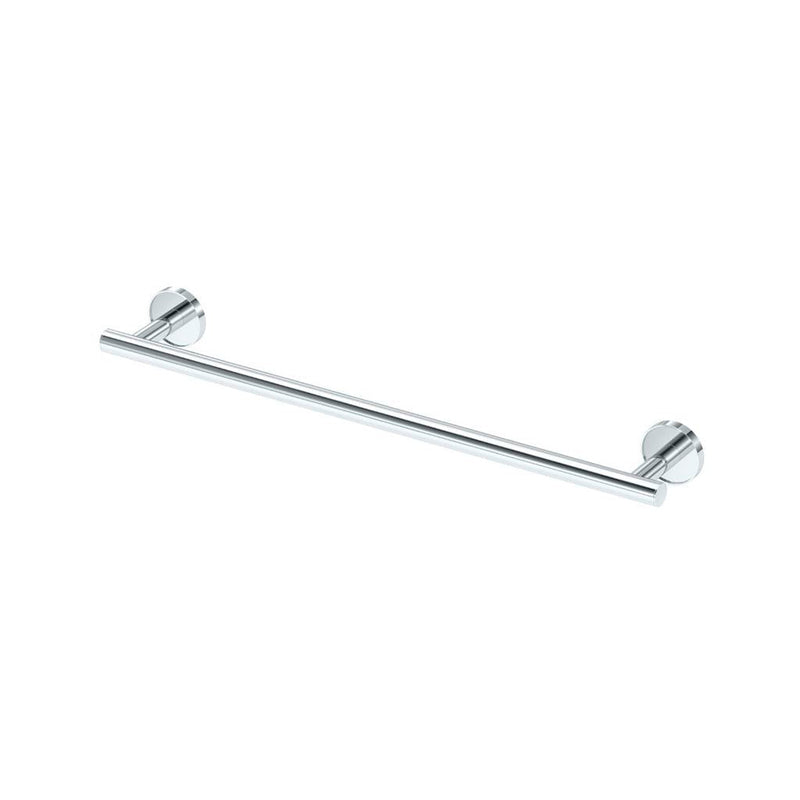 Sky Single Towel Bar - Wall Mount - 18" Brass/Polished Chrome
