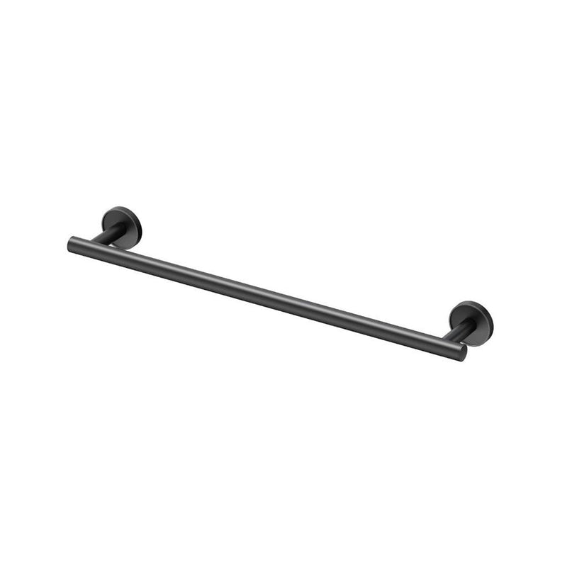 Sky Single Towel Bar - Wall Mount - 18" Brass/Matt Black