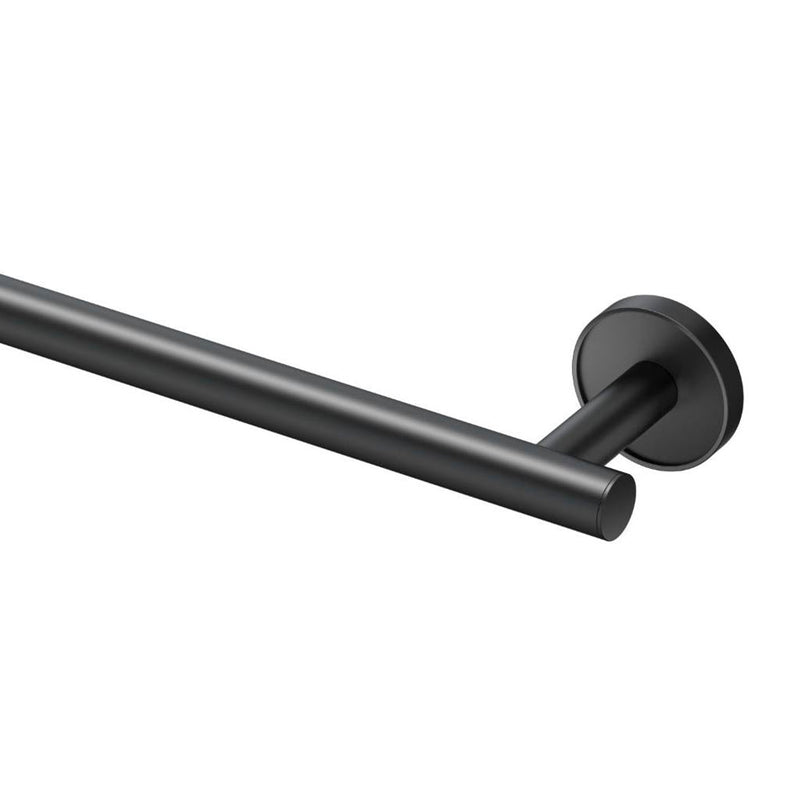 Sky Single Towel Bar - Wall Mount - 18" Brass/Matt Black