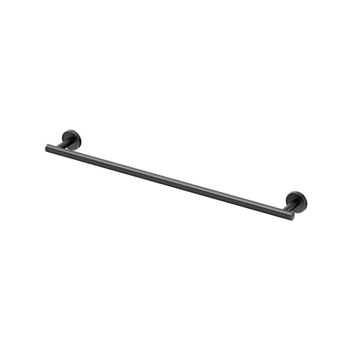 Sky Single Towel Bar - Wall Mount - 24" Brass/Matt Black