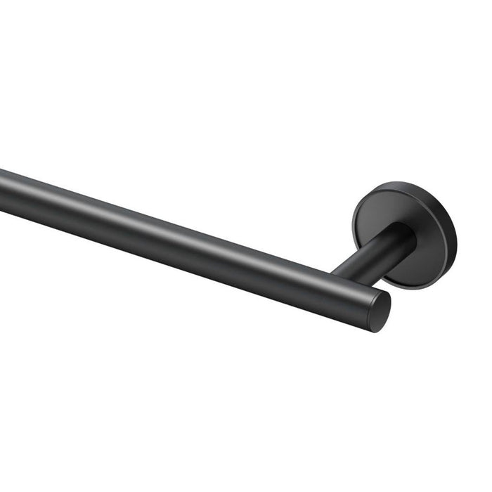 Sky Single Towel Bar - Wall Mount - 24" Brass/Matt Black