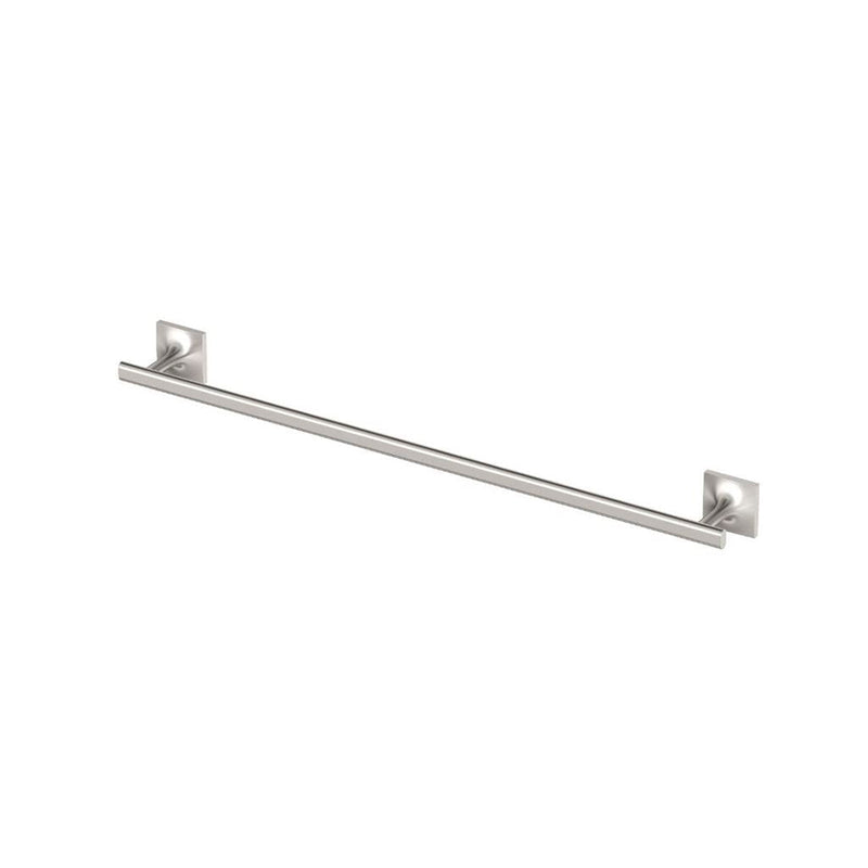 Waterline Single Towel Bar - Wall Mount - 24" Brass/Satin Nickel