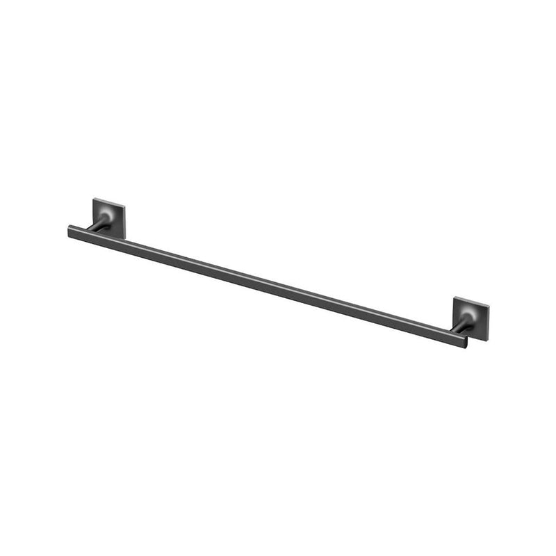 Waterline Single Towel Bar - Wall Mount - 24" Brass/Matt Black