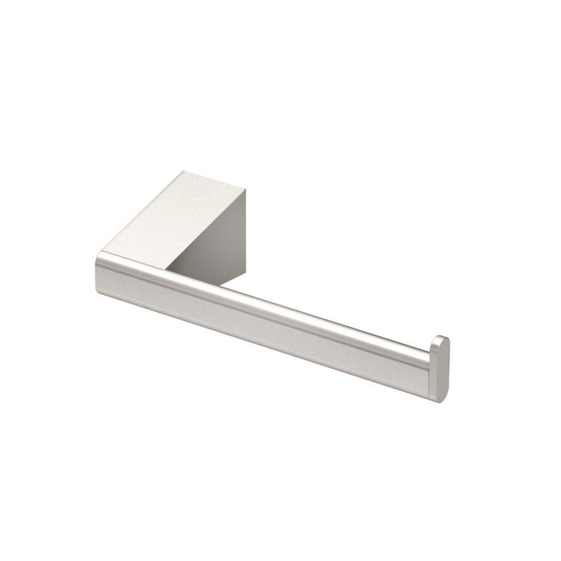 A-Line Euro Toilet Paper Holder - Wall Mount - 7" Brass/Satin Nickel