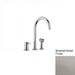 Web Sidespread Kitchen Faucet - Widespread - 15" Brass/Brushed Nickel
