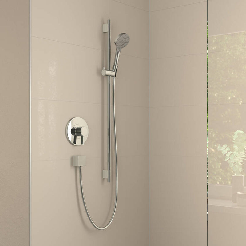 Techniflex Hand Shower Hose - Free Standing - 63" Plastic/Polished Chrome