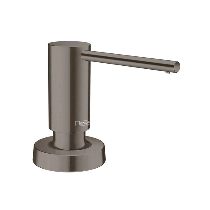 Focus Kitchen Soap Dispenser - Free Standing - 3" Brass/Brushed Black Chrome