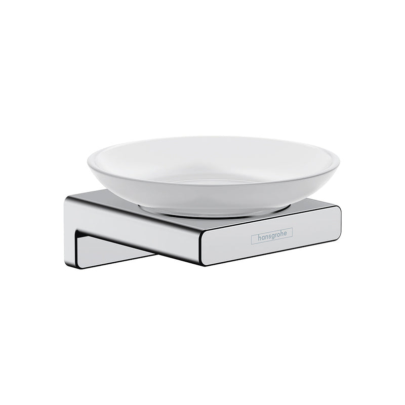 Addstoris Soap Dish - Wall Mount - 5" Brass/Polished Chrome