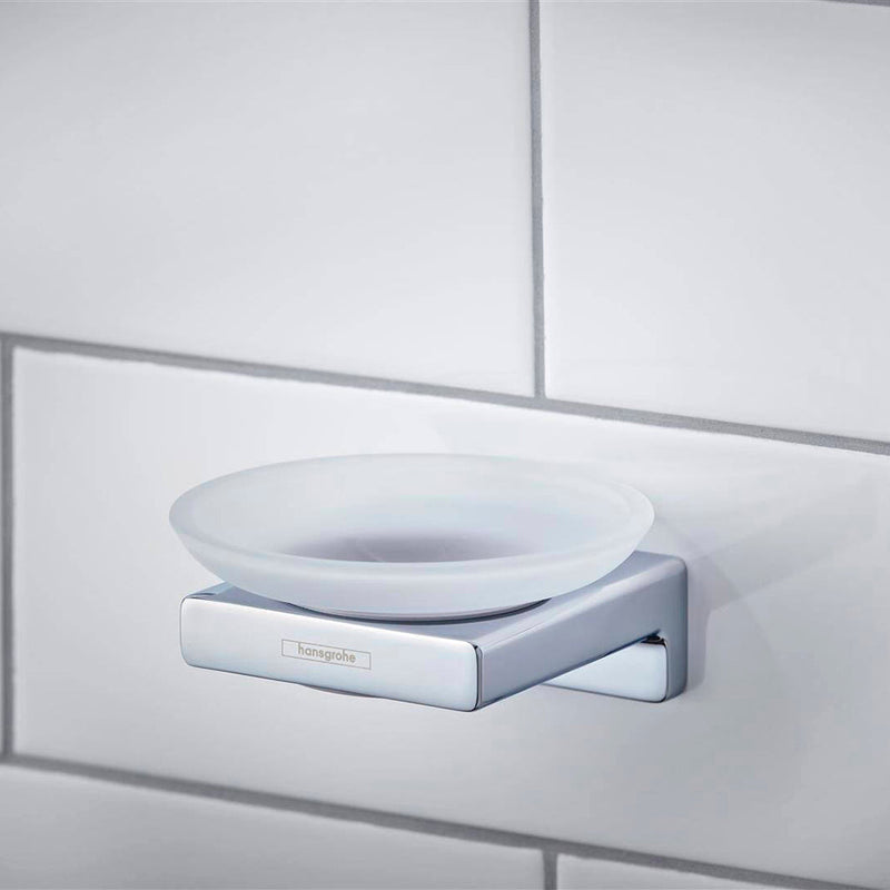 Addstoris Soap Dish - Wall Mount - 5" Brass/Polished Chrome