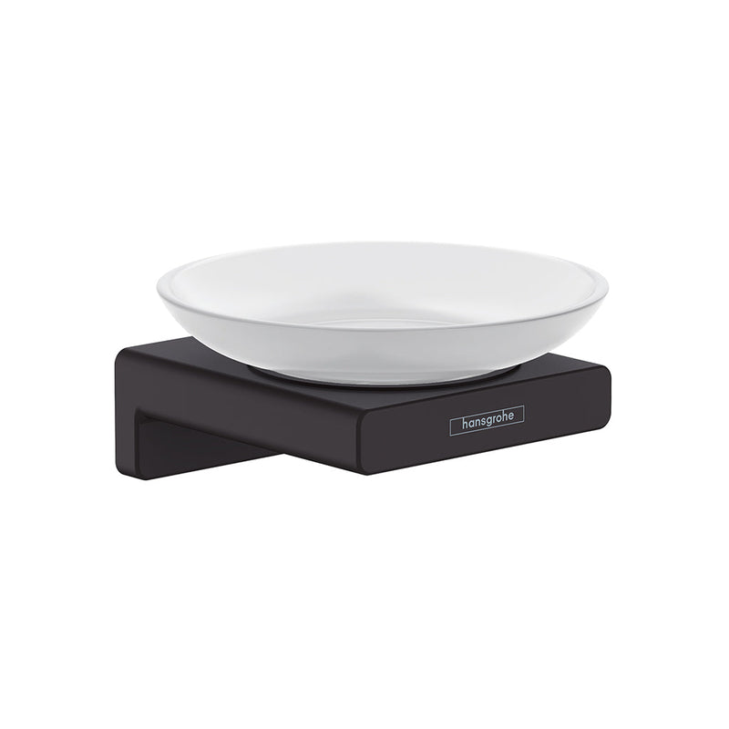 Addstoris Soap Dish - Wall Mount - 5" Brass/Matt Black