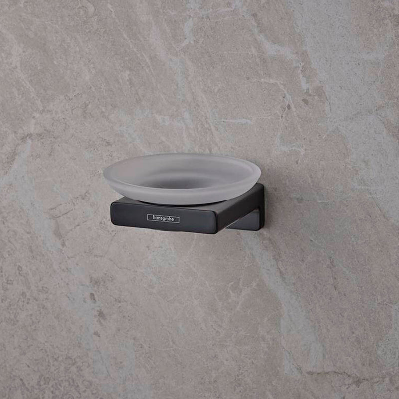 Addstoris Soap Dish - Wall Mount - 5" Brass/Matt Black