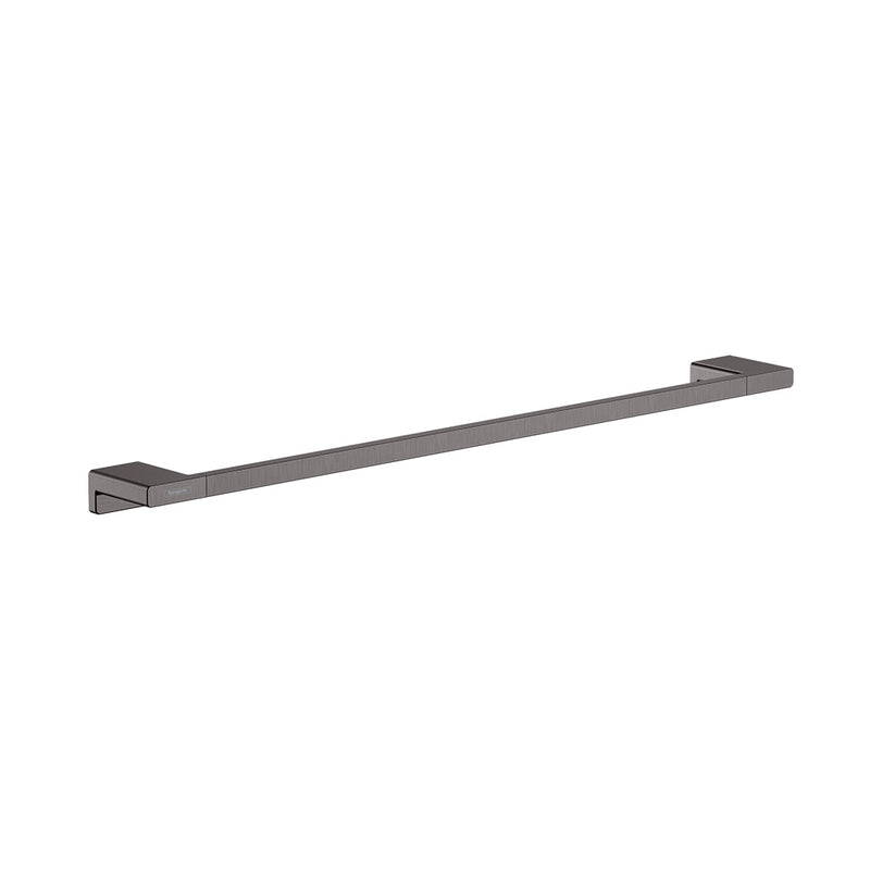 Addstoris Single Towel Bar - Wall Mount - 24" Brass/Brushed Black Chrome