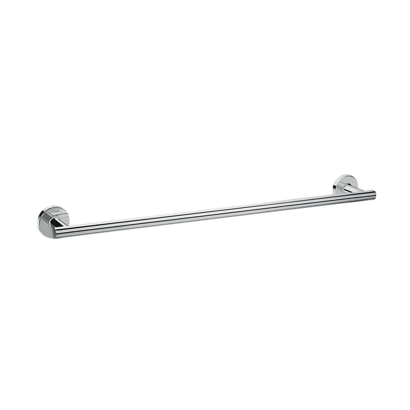 Logis Universal Single Towel Bar - Wall Mount - 24" Brass/Polished Chrome