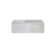 Soul Vanity - Wall Mount - 32" Solid Surface/Matt White