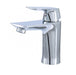 Duck Bathroom Faucet - Single Hole - 6" Brass/Polished Chrome