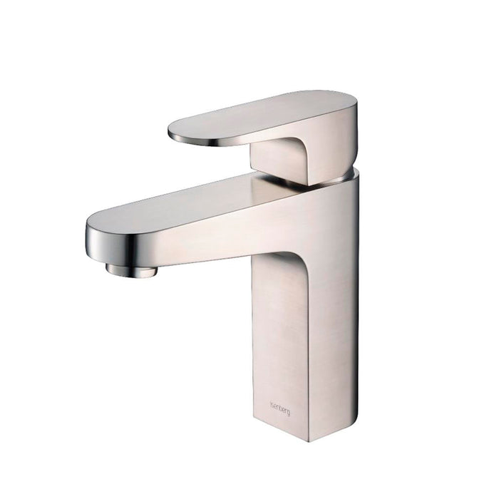 Serie 180 Bathroom Faucet - Single Hole - " Brass/Brushed Nickel