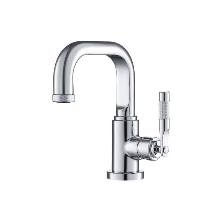 Serie 250 Bathroom Faucet - Single Hole - 4" Brass/Polished Chrome