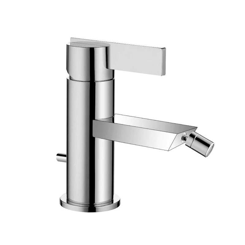 Serie 145 Bidet Faucet - Single Hole - 6" Brass/Polished Chrome