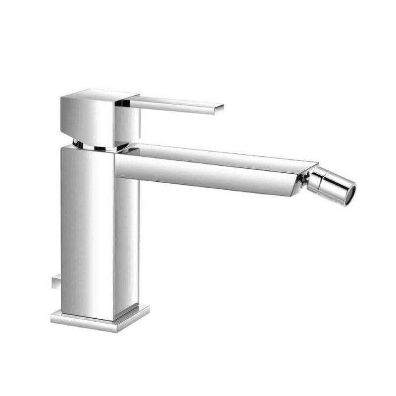 Serie 150 Bidet Faucet - Single Hole - 6" Brass/Polished Chrome