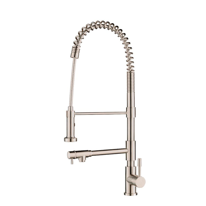 K.2030 Kitchen Faucet - Single Hole - " Stainless Steel/Polished Steel