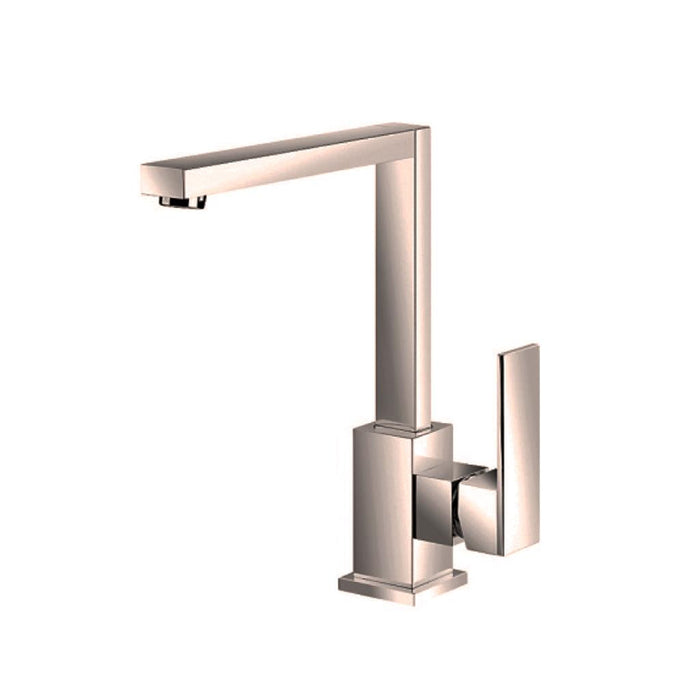Serie 160 Kitchen Faucet - Single Hole - " Brass/Brushed Nickel