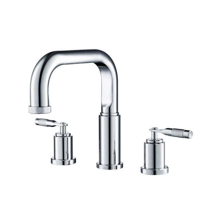 Serie 250 Tub Faucet - Widespread - 20" Brass/Polished Chrome