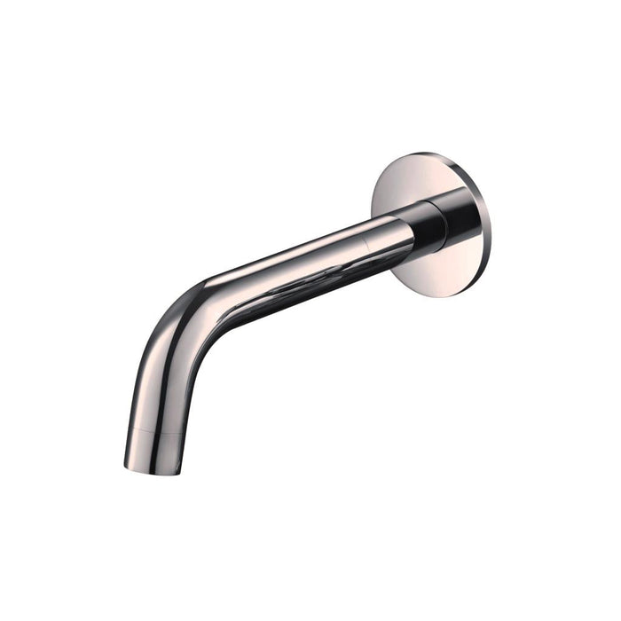 Serie 100 Tub Spout - Wall Mount - 8" Brass/Brushed Nickel