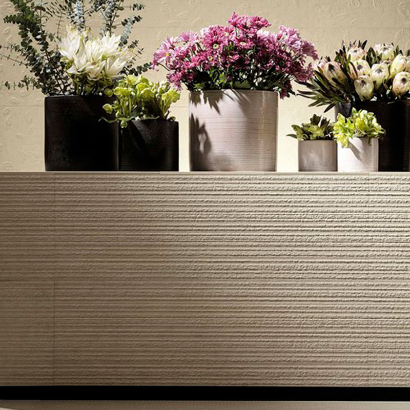 Lumina Stone Rock Tile - Wall Mount - 12" Ceramic/Beige