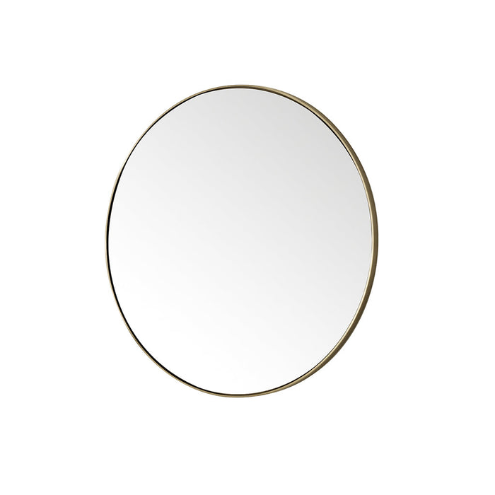 Rohe Round Vanity Mirror - Wall Mount - 30" Brass/Glass/Champagne Brass