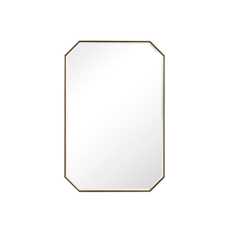 Rohe Octagonal Vanity Mirror - Wall Mount - 24" Brass/Glass/Champagne Brass