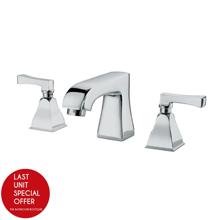 Mimic Bathroom Faucet - Widespread - 4" Brass/Polished Chrome - Last Unit Special Offer