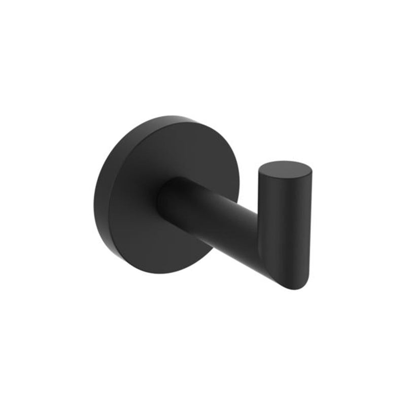 Soho Hook - Wall Mount - 3" Stainless Steel/Matt Black