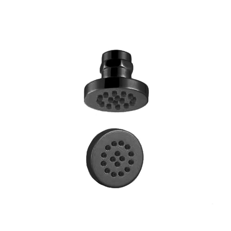 Smart Shower Jet - Wall Mount - 2" Brass/Abs/Matt Black