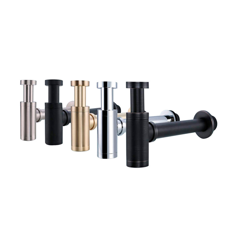 Universal Bottle Sink Siphon - Under Mount - 2"