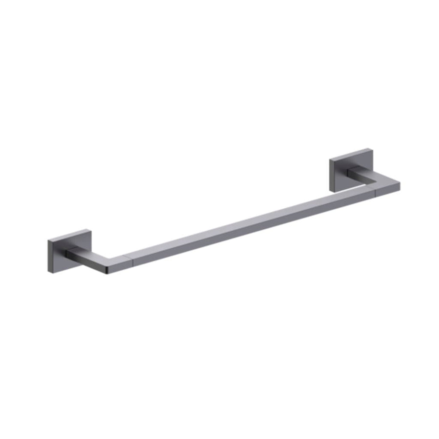 Devon Towel Bar - Wall Mount - 10" Stainless Steel/Matt Black