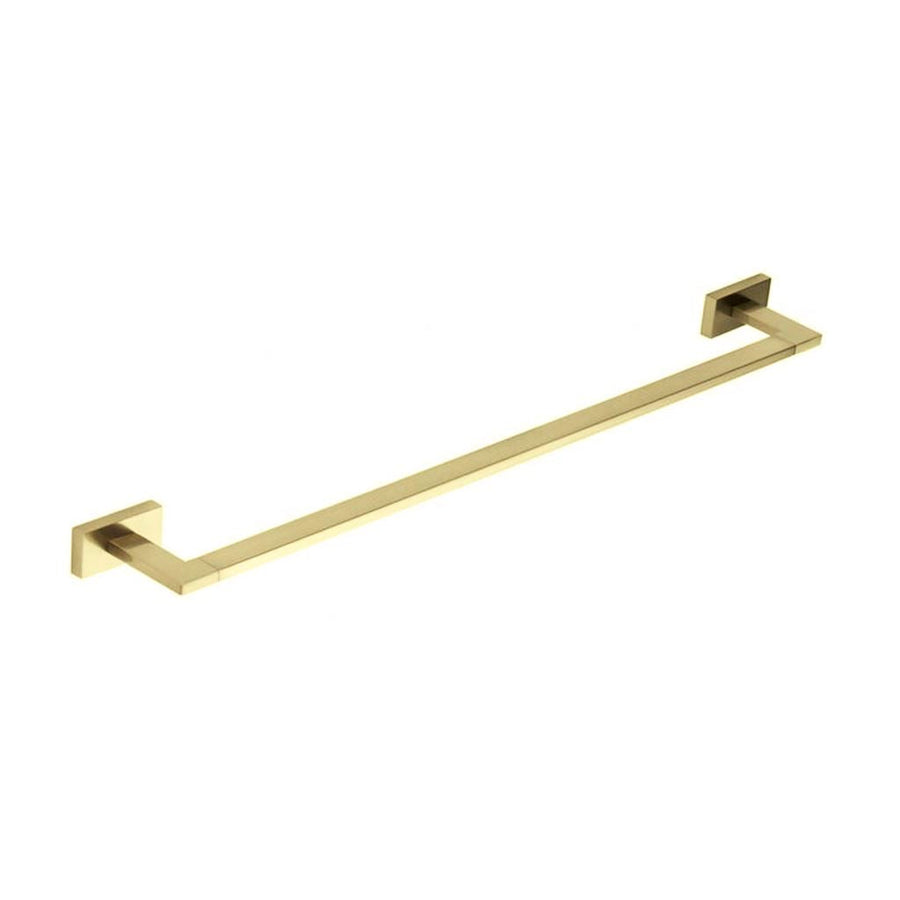 Devon Towel Bar - Wall Mount - 10" Stainless Steel/Satin Brass