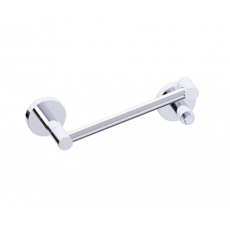 Metro Single Toilet Paper Holder - Wall Mount - 7" Brass/Polished Chrome