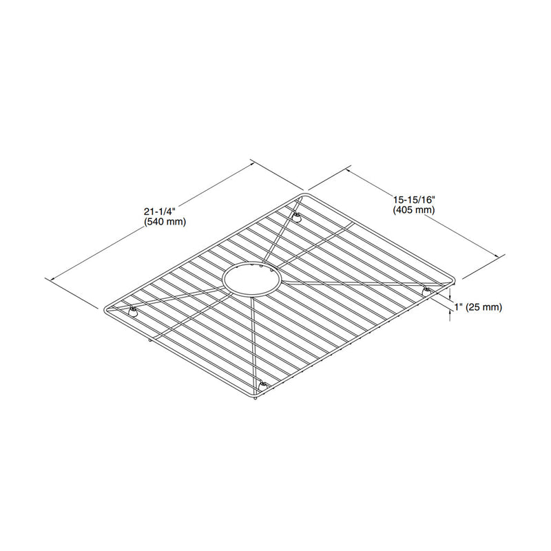 Vault Strive Dish Rack - Over Mount - 22" Stainless Steel/Stainless Steel
