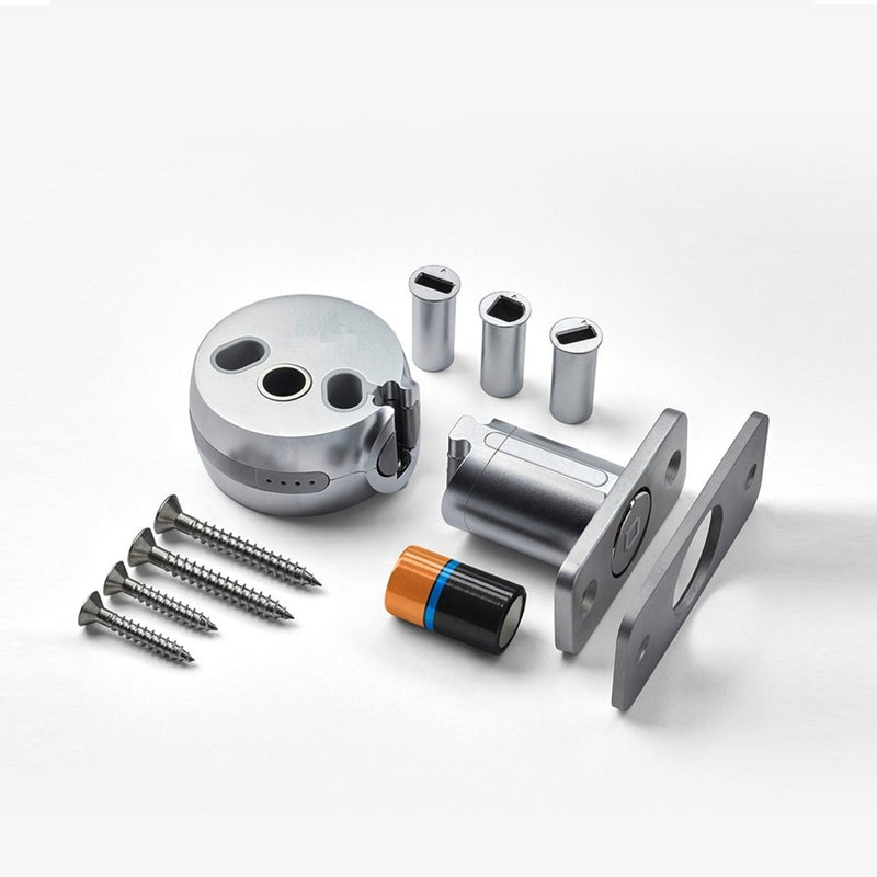 Helios Smart Deadbolt - Door Mount - 1" Brass/Gray