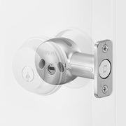 Helios Smart Deadbolt - Door Mount - 1" Brass/Gray