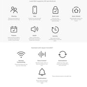 Helios Smart Deadbolt - Door Mount - 1" Brass/Gray