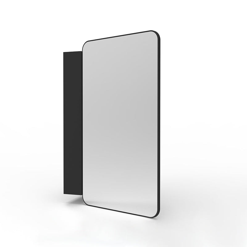 Orla Medicine Cabinet - Wall Mount - 20" Aluminum/Black