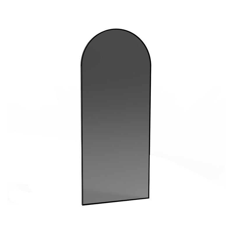 Arco Vanity Mirror - Wall Mount - 20" Aluminum/Matt Black