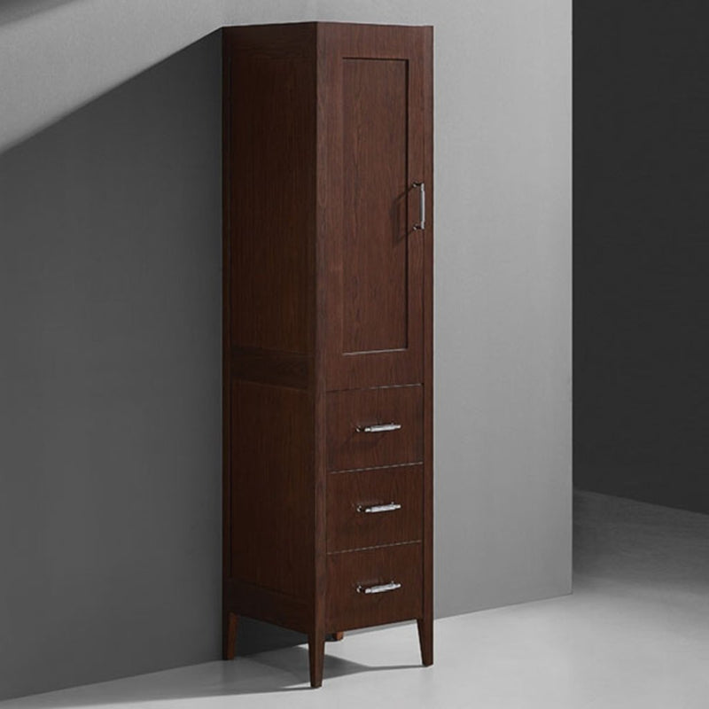 Shaker Auxiliary Vanity - Wall Mount - 18" Wood/Brandy