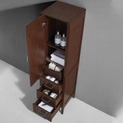 Shaker Auxiliary Vanity - Wall Mount - 18" Wood/Brandy