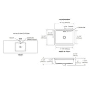 Shaker Vanity - Floor Mount - 60" Quartz/Brandy