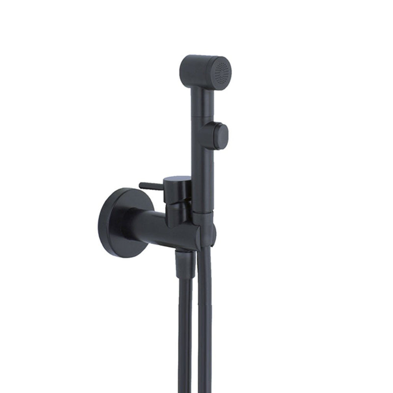 Smart Bidet Shower - Wall Mount - 7" Brass/Matt Black (Final Sale)