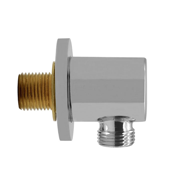 Smart Hand Shower Connector - Wall Mount - 1" Brass/Polished Chrome