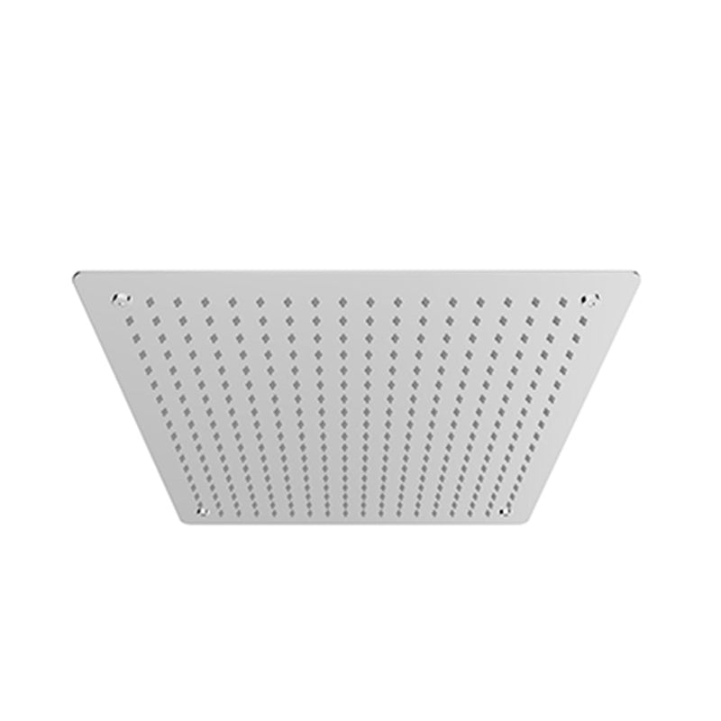 Cubic Recessed Shower Head - Wall Or Ceiling Mount - 20" Stainless Steel/Polished Stainless Steel