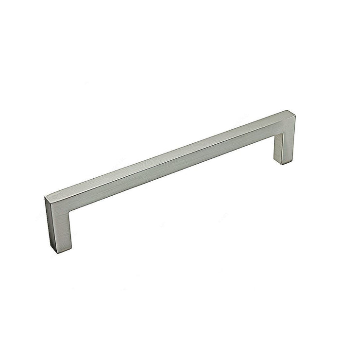 Aluminum Cabinet Pull Handle - Cabinet Mount - 6" Brass/Brushed Nickel